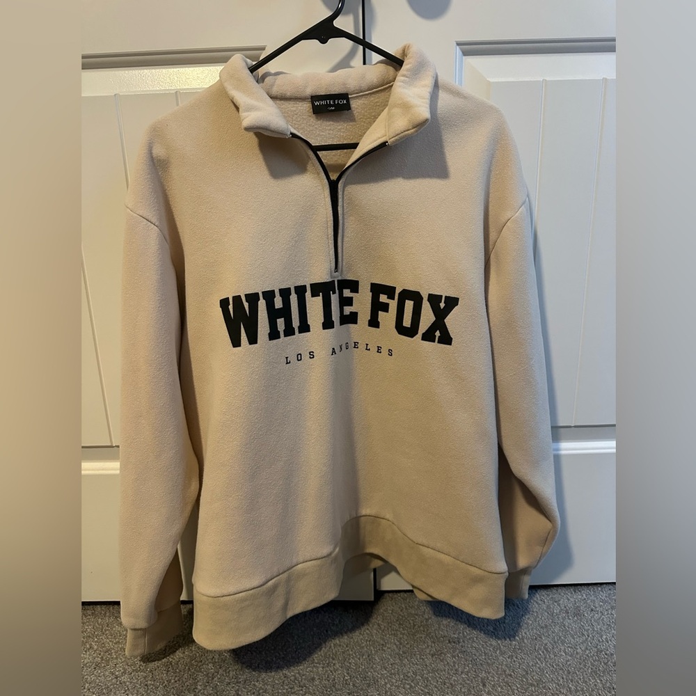 White Fox quarter zip